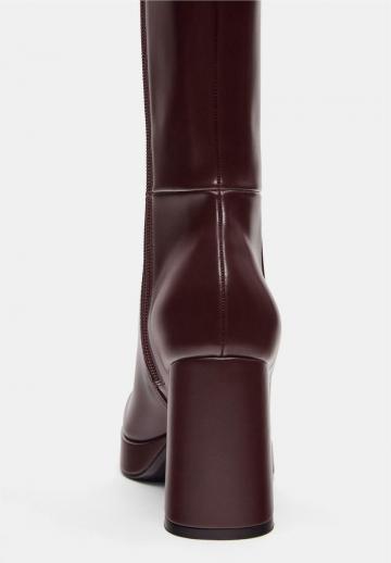 Сапоги на платформе