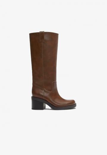 Сапоги на платформе