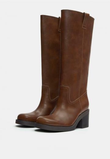 Сапоги на платформе