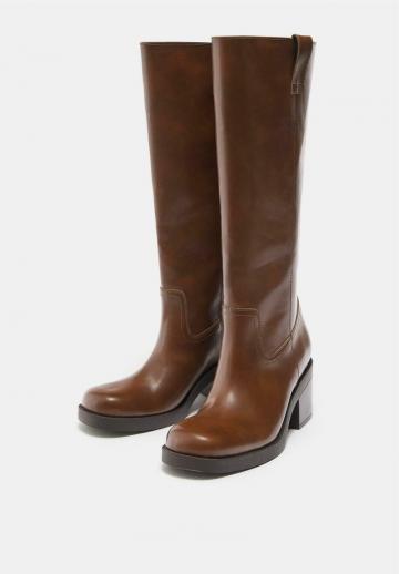 Сапоги на платформе