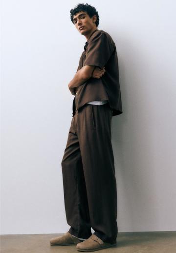 Льняные брюки