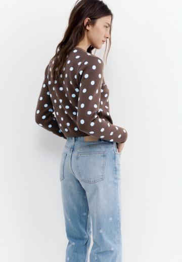 Вязаный жилет