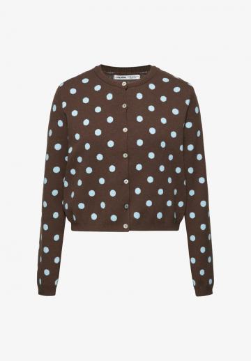 Вязаный жилет