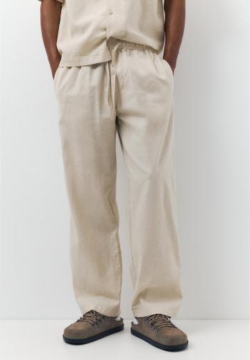 Льняные брюки