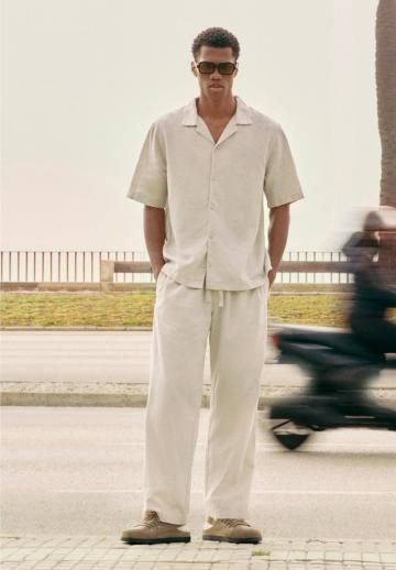 Льняные брюки