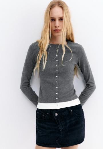 Вязаная кофта