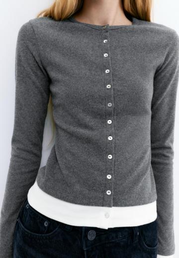 Вязаная кофта