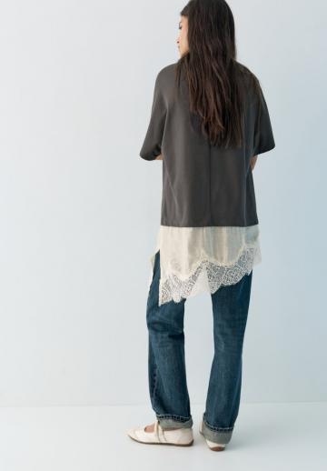 Длинная майка