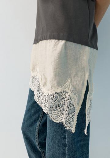 Длинная майка