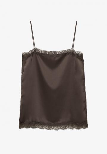 Топ на бретельках