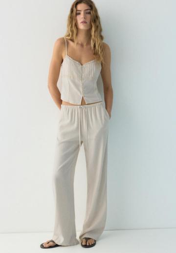 Топ на бретельках