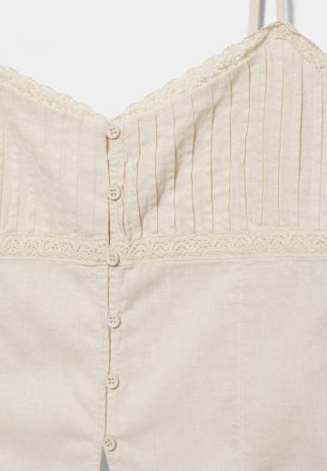 Топ на бретельках