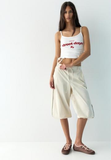 Топ на бретельках