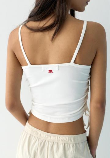 Топ на бретельках