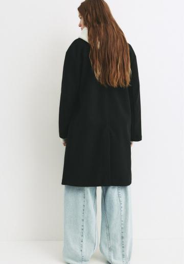 Шерстяное пальто