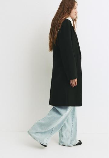 Шерстяное пальто