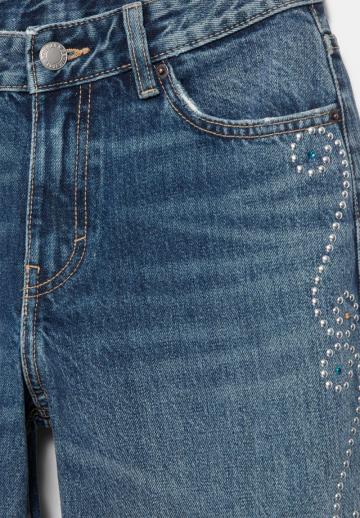 Прямые джинсы