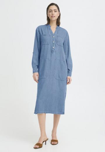 Джинсовое платье