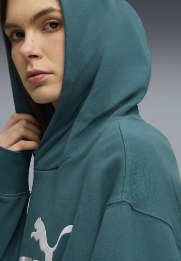 Пуловер с капюшоном