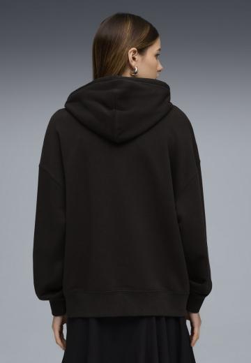 Пуловер с капюшоном