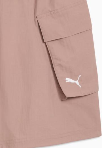 Юбка с накладными карманами