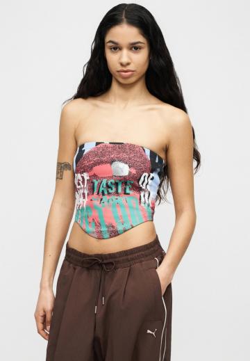 Топ без бретелек