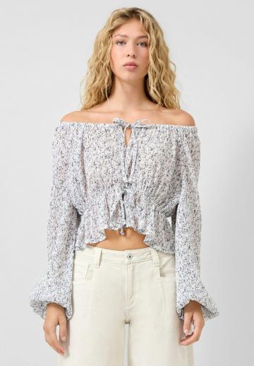 Шифоновая блузка