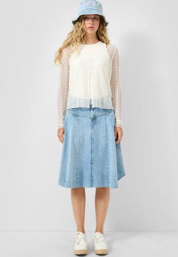 Джинсовая юбка