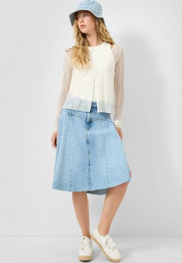 Джинсовая юбка