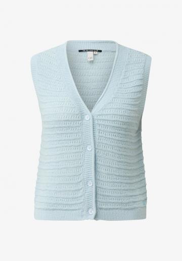 Джинсовая жилетка