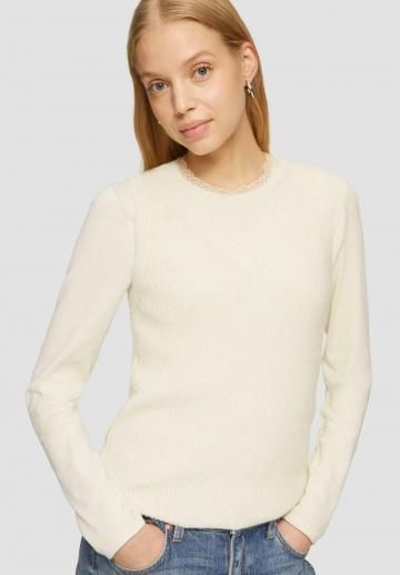 Пуловер без рукавов