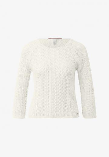 Пуловер с рукавом три четверти