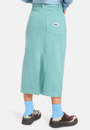 Юбка с накладными карманами