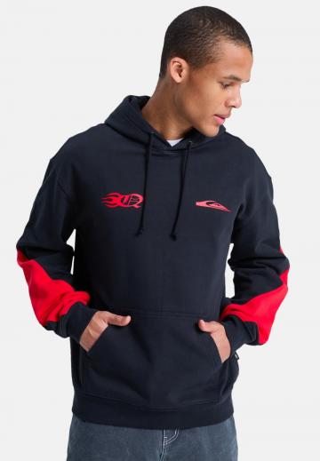 Пуловер с капюшоном