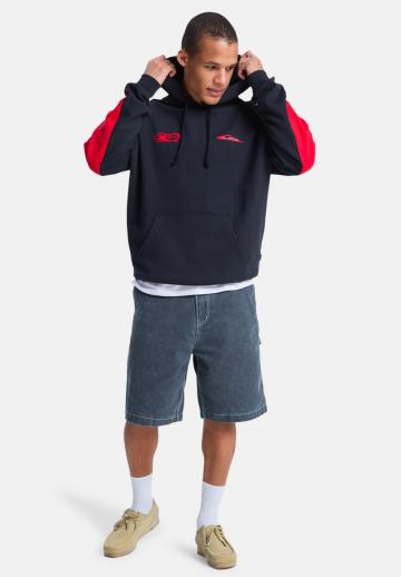 Пуловер с капюшоном