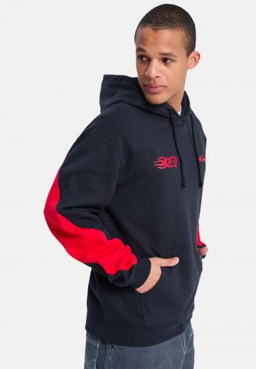 Пуловер с капюшоном