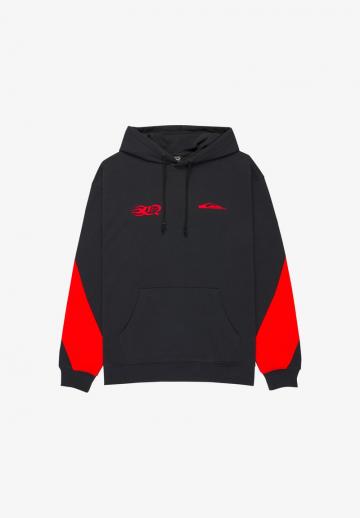 Пуловер с капюшоном