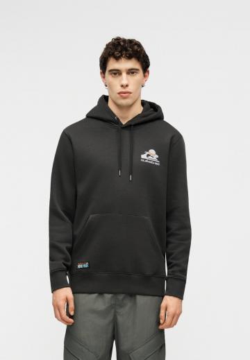 Пуловер с капюшоном