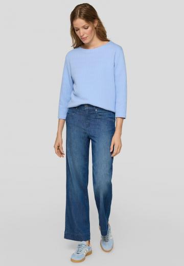 Пуловер с рукавом три четверти