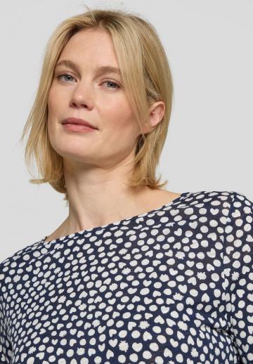 Майка с рукавом три четверти