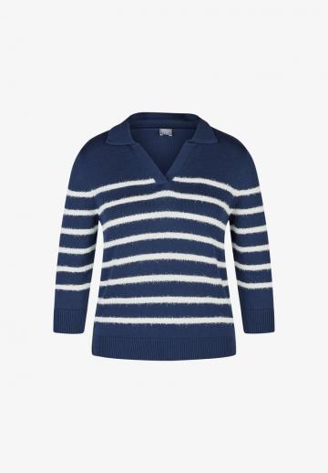 Пуловер с рукавом три четверти