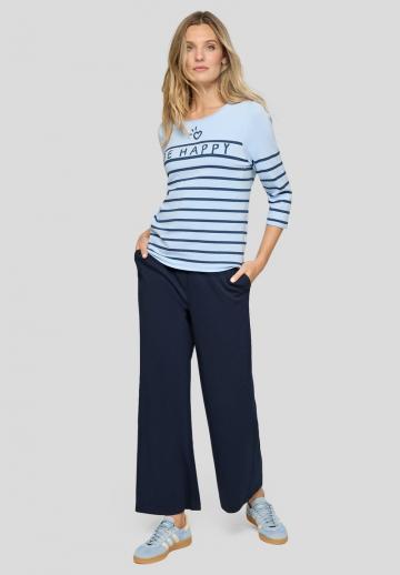 Пуловер с рукавом три четверти