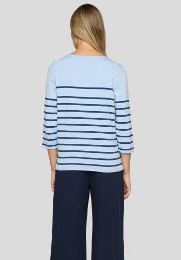 Пуловер с рукавом три четверти