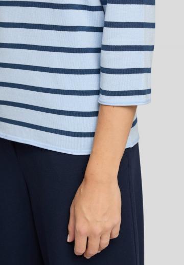 Пуловер с рукавом три четверти