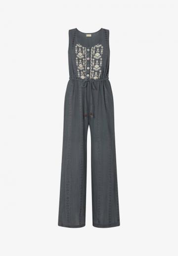 Джинсовый комбинезон