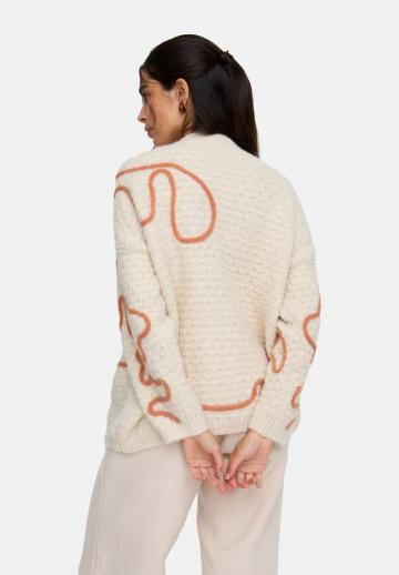 Длинный пуловер