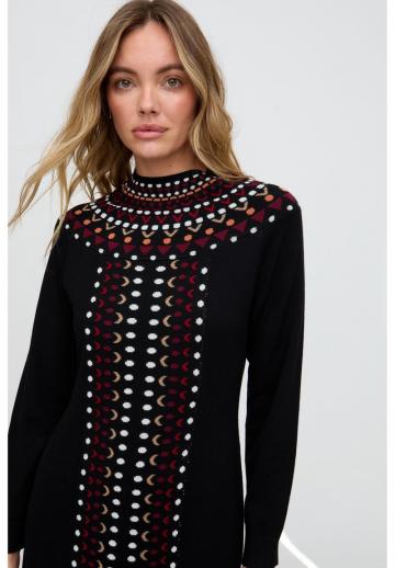 Вязаное платье