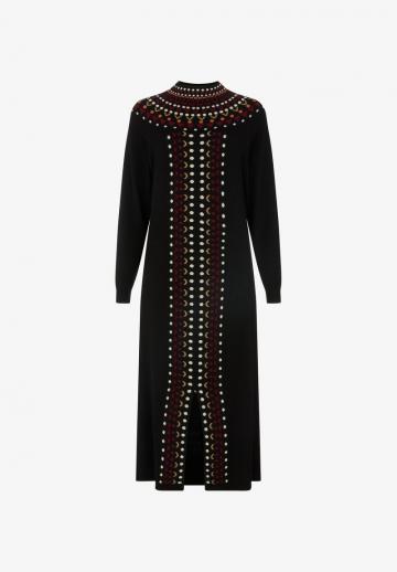 Вязаное платье