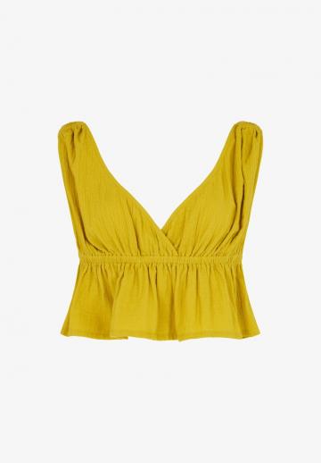 Блузка без рукавов