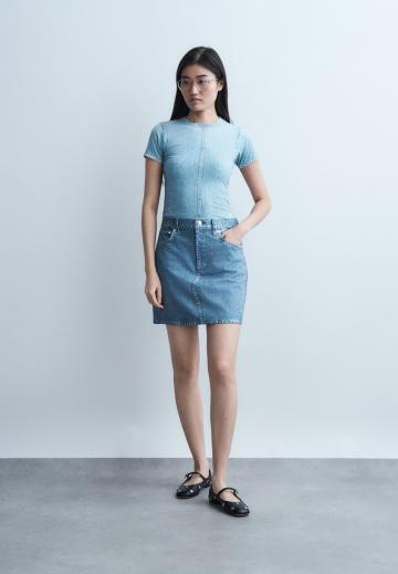 Джинсовая юбка